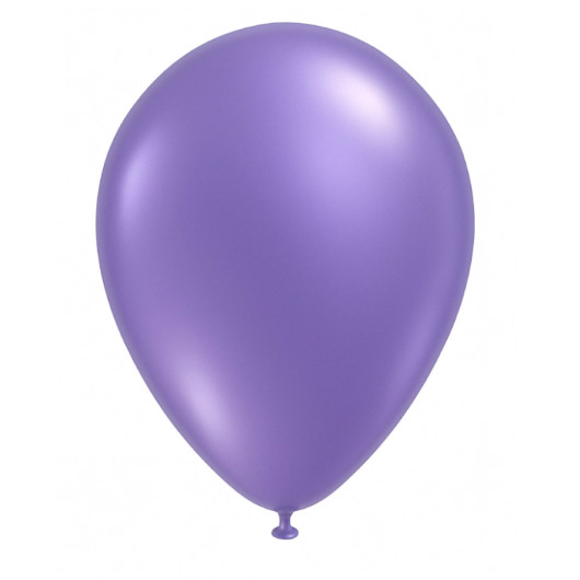 Metallic Pearl 28cm Balloons Lavendar Image